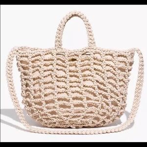Madewell Crocheted Shoulder Bag NWT